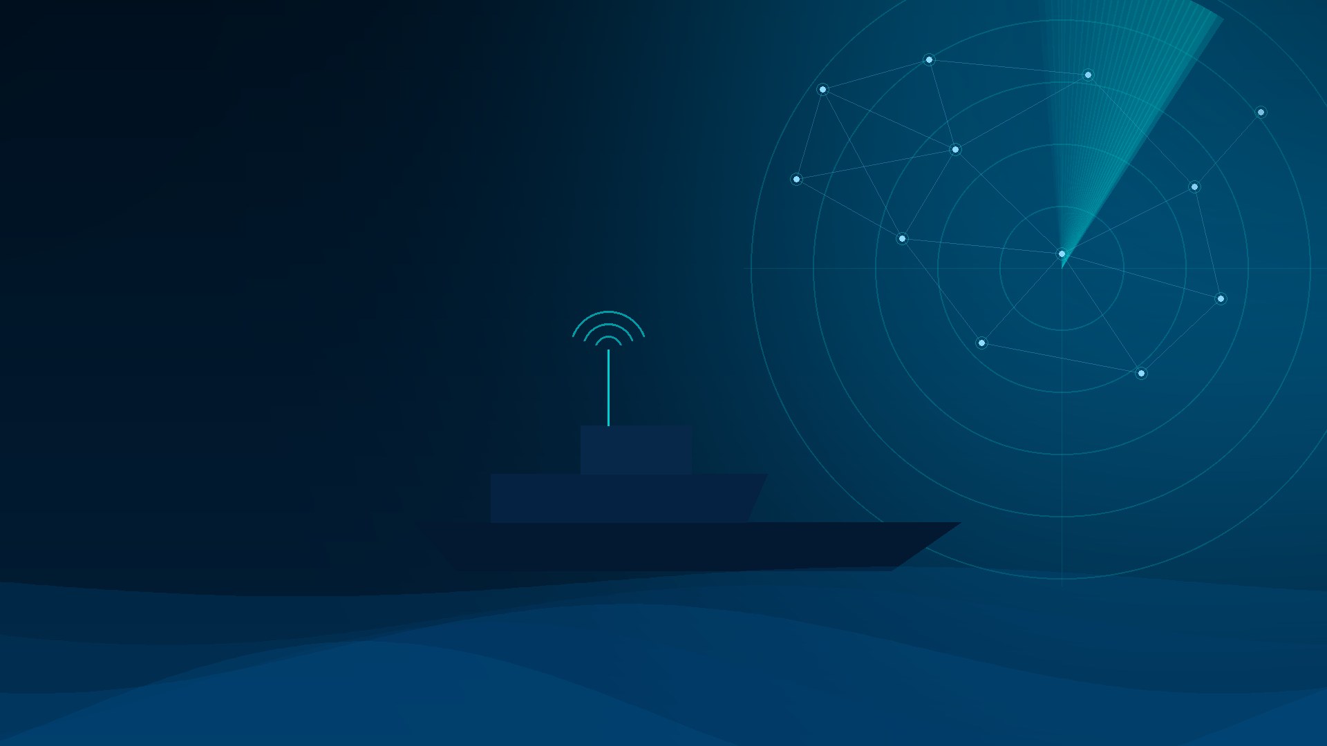 Yate de lujo con conectividad satelital en el mar de Costa Rica
